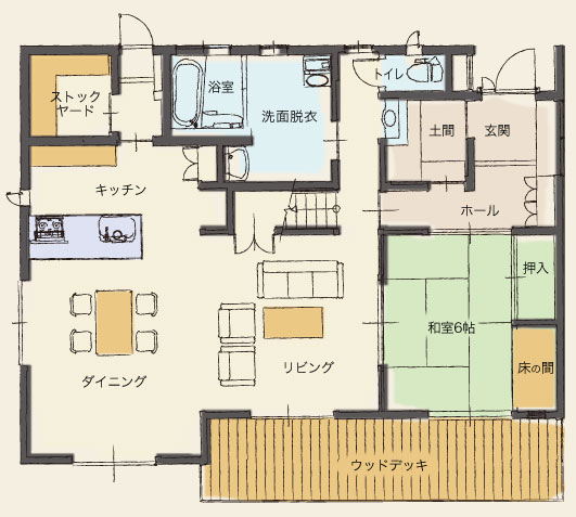 1F 平面図