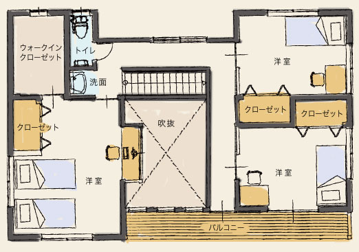 1F 平面図